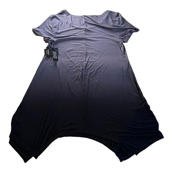 Torrid Dream Chaser shark bite hem tee size 00 M 10 - Picture 3 of 4